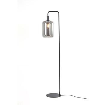 Fekete állólámpa (magasság 155 cm) Lekar – Light & Living kép