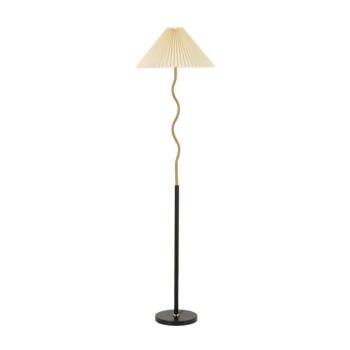 Fekete-aranyszínű állólámpa (magasság 172 cm) Closy – Mauro Ferretti kép