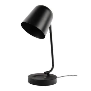 Fekete asztali lámpa (magasság 38,5 cm) Encantar – Leitmotiv kép