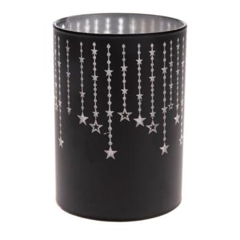 Fekete dekoráció LED fénnyel, 10 cm - Dakls kép