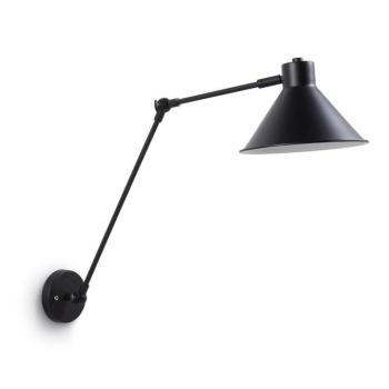 Fekete fali lámpa Dione – Kave Home kép