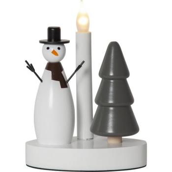 Fekete-fehér fénydekoráció karácsonyi mintával Christmas Joy – Star Trading kép