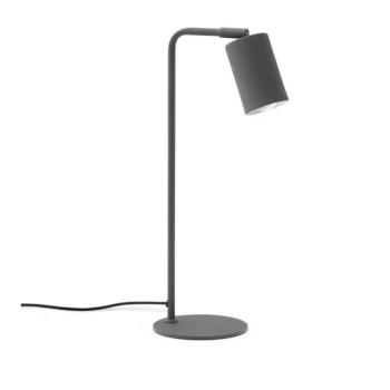 Fekete fém asztali lámpa (magasság 49 cm) Manie – Kave Home kép