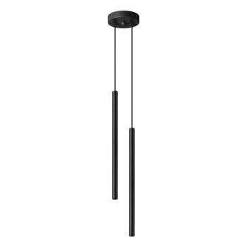 Fekete fém függőlámpa ø 15 cm Fideus – Sollux kép