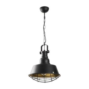 Fekete függőlámpa fém búrával ø 30 cm Itak – Opviq lights kép