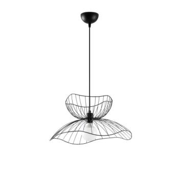 Fekete függőlámpa fém búrával ø 50 cm Farac – Opviq lights kép
