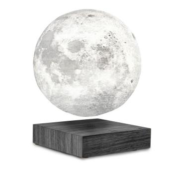 Fekete konnektorhoz csatlakoztatható fénydekoráció ø 12 cm Moon – Gingko kép