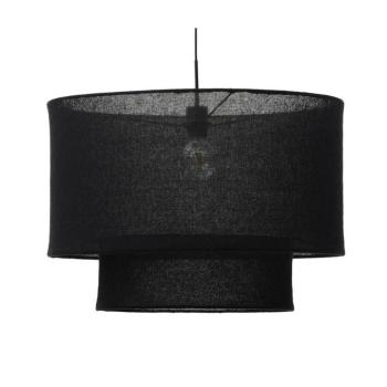 Fekete lámpabúra ø 60 cm Mariela – Kave Home kép