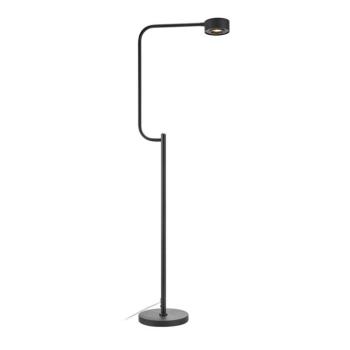 Fekete LED dimmelhető állólámpa fém búrával (magasság 130 cm) Hugo – Markslöjd kép