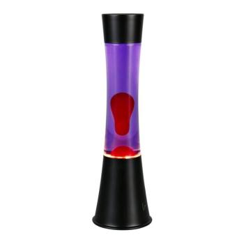 Fekete LED lávalámpa (magasság 39,5 cm) Etna – Reality kép