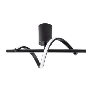 Fekete LED mennyezeti lámpa 7x41 cm Likma – Opviq lights kép