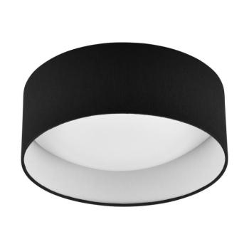 Fekete LED mennyezeti lámpa ø 30 cm Locarno – Reality kép