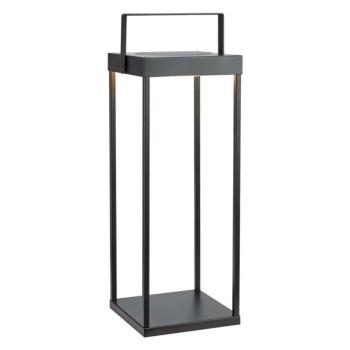 Fekete napelemes-USB kültéri LED lámpás (magasság 53 cm) Pure – Markslöjd kép