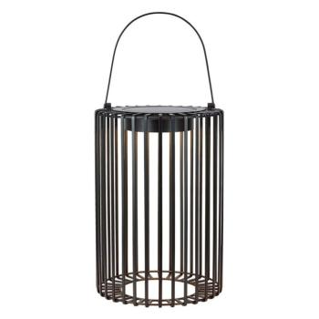 Fekete napelemes-USB kültéri LED lámpás (magasság 54 cm) Cavia – Markslöjd kép