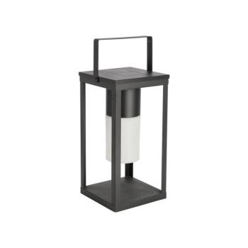 Fekete napelemes-USB LED lámpás (magasság 38 cm) Solar – Bizzotto kép