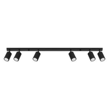 Fekete spotlámpa 6,5x117 cm Gleam – Sollux kép