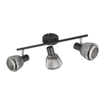 Fekete spotlámpa ø 10 cm Tarifa – Trio kép