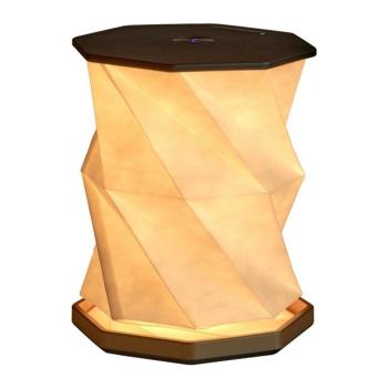 Fekete USB fénydekoráció ø 12 cm Twist Hexagon – Gingko kép