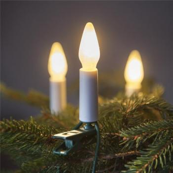 Felicia LED Filament karácsonyfaégő készlet, fehér, SV-16, 16 izzós kép