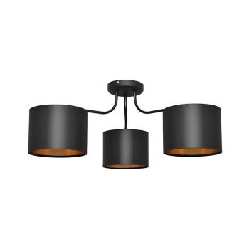 Felületre szerelhető csillár ALBA 3xE27/15W/230V fekete/arany P-2015/3 BK+GO kép