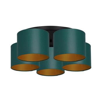 Felületre szerelhető csillár ARDEN 5xE27/60W/230V zöld/arany 3546 kép