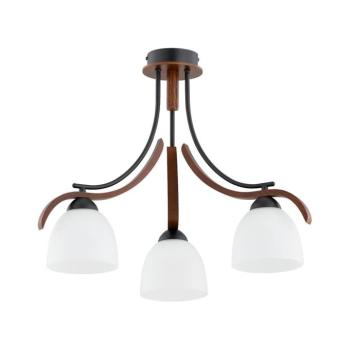 Felületre szerelhető csillár BAFIA 3xE27/15W/230V barna 62422 kép
