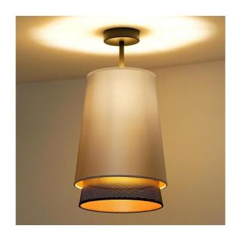 - Felületre szerelhető csillár BELL SHINY 1xE27/15W/230V átm. 25 cm ezüst/fekete 604321 kép