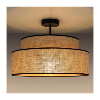 Felületre szerelhető csillár BOHO 1xE27/60W/230V átm. 40 cm bézs 0629 kép