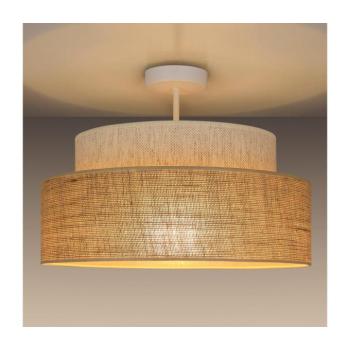 Felületre szerelhető csillár BOHO 1xE27/60W/230V átm. 40 cm krémes/bézs 0627 kép