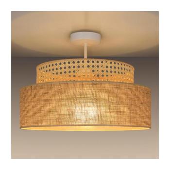 Felületre szerelhető csillár BOHO 1xE27/60W/230V átm. 40 cm rattan 0684 kép