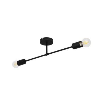 Felületre szerelhető csillár CAMBRIDGE 2xE27/15W/230V fekete W-2022/2 BK/H kép