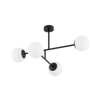 Felületre szerelhető csillár DILON 4xE14/10W/230V fekete 63342 kép
