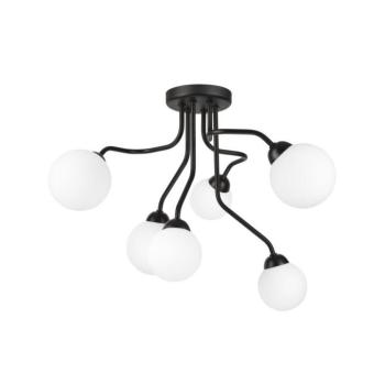Felületre szerelhető csillár HOLLY 6xG9/5W/230V fekete LM-6.159/CZARNY kép