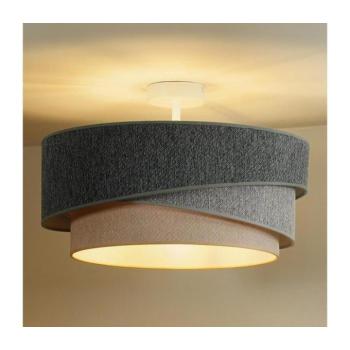 - Felületre szerelhető csillár KOBO ECO REC. 1xE27/15W/230V d.45 cm zöld/szürke/krémes 604802 kép