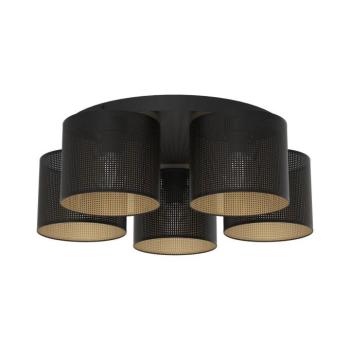 Felületre szerelhető csillár LOFT SHADE 5xE27/60W/230V fekete/arany 5249 kép