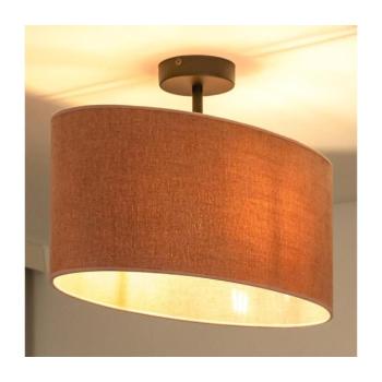 - Felületre szerelhető csillár OVAL 1xE27/15W/230V rózsaszín 604536 kép