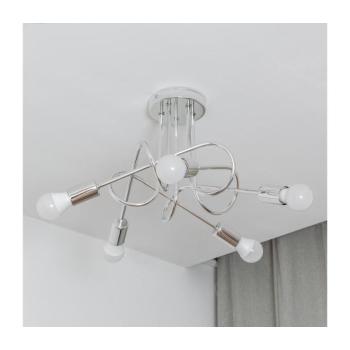 Felületre szerelhető csillár OXFORD 5xE27/15W/230V fényes króm W-2016/5 CH kép