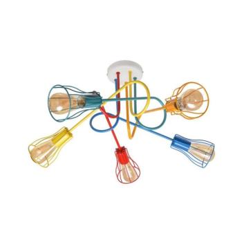 Felületre szerelhető csillár OXFORD 5xE27/15W/230V W-2016/5K MIX kép
