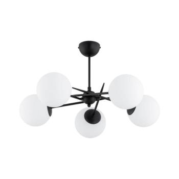 Felületre szerelhető csillár PRIMERY 5xE14/10W/230V fekete 63308 kép
