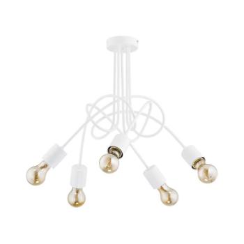 Felületre szerelhető csillár TANGO 5xE27/15W/230V fehér 23615 kép