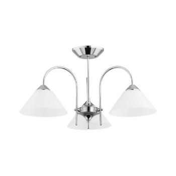 Felületre szerelhető csillár TAPER 3xE27/15W/230V, fényes króm 25513 kép
