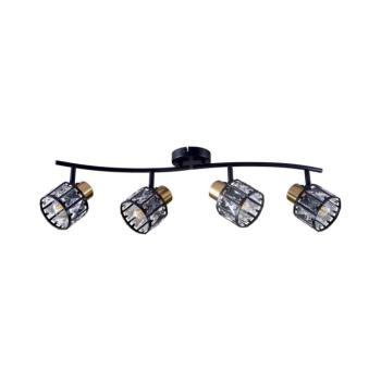 Felületre szerelhető csillár ZAHARA 4xE27/10W/230V fekete 336798 kép