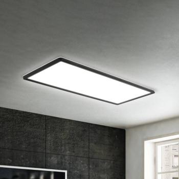 Felületre szerelhető LED panel Slim 58x20cm on/off 4,000K fekete kép