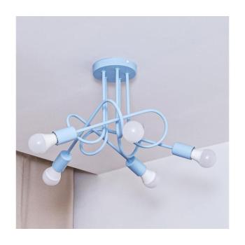 Felületre szerelhető mennyezeti csillár OXFORD 5xE27/15W/230V kék W-2016/5 LBL kép