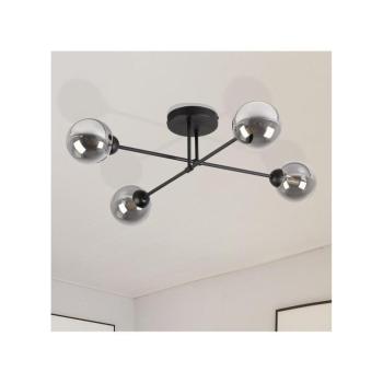 Felületre szerelt csillár OBSIDIAN 4xG9/10W/230V fekete/füstszürke W-2022+8080/4 BK+SM kép