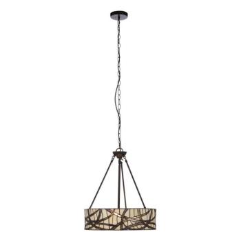Fém függőlámpa üveg búrával ø 46 cm Waldorf – Premier Housewares kép