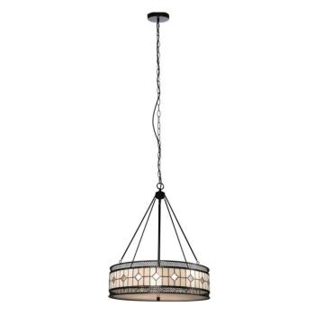 Fém függőlámpa üveg búrával ø 60 cm Waldorf – Premier Housewares kép