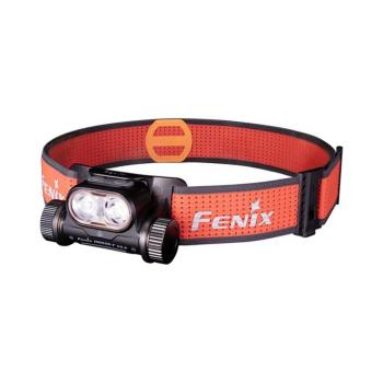 Fenix HM65RTV20BLC- LED Dimmelhető újratölthető fejlámpa LED/USB IP68 fekete/narancs HM65RTV20BLC kép