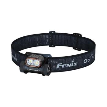 Fenix HM55RABL - LED, fényerőszabályozható, újratölthető fejlámpa LED/USB 1600mAh IP68 1200lm 141,2 h fekete HM55RABL kép