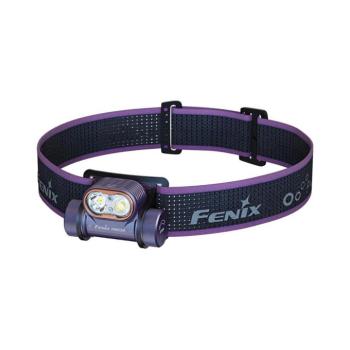 Fenix HM55RPRP - LED, szabályozható fényerejű, újratölthető fejlámpa LED/USB 1600mAh IP68 1200lm 141,2h lila HM55RPRP kép